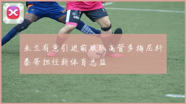 米兰有意引进前狼队高管多梅尼科泰蒂担任新体育总监